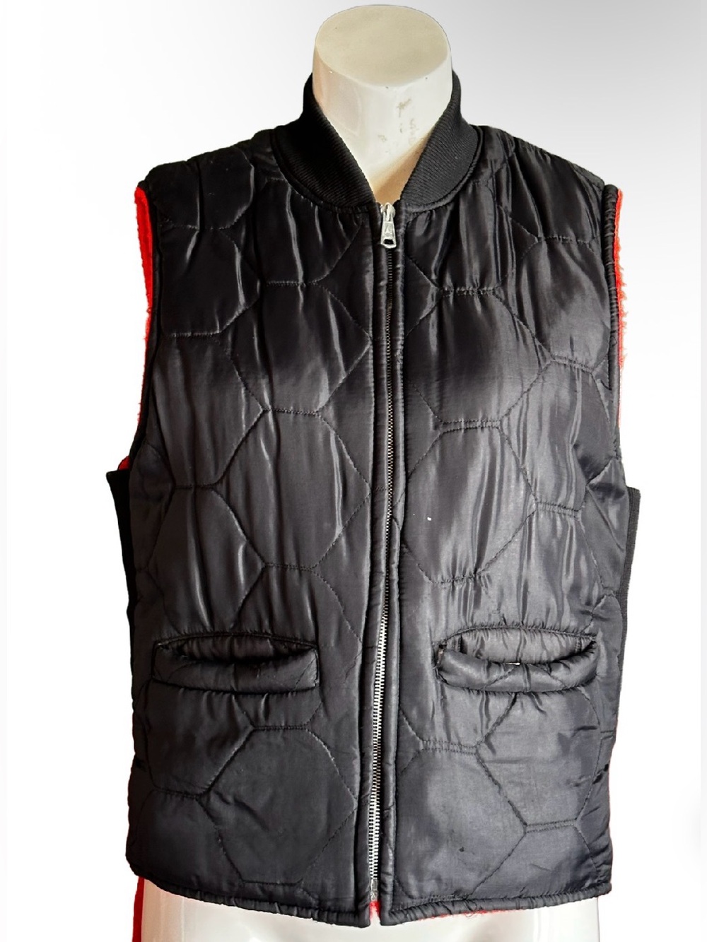 Vintage 70’s Quilted and Lined Vest